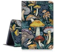 Autumn Mushroom - Funda para tablet Amazon Fire HD 10 de 10.1 pulgadas (7ª generación y 9ª generación, versión 2017 y 2019), funda plegable inteligente con función de encendido y apagado automático