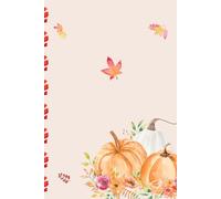 Autumn Notebook | 6x9 Lined Journal with Pumpkins, Leaves & Cozy Fall Gonk | Seasonal Writing Journal for Notes, Journaling & Gifts