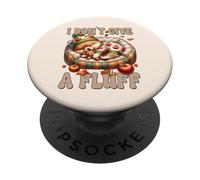 Autumn Sleeping Dog For Fall I Dont Give A Fluff Pomeranian PopSockets PopGrip Adhesivo