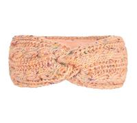Autumn Winter Fleece Lined Color Dot Headband Knitted Thickened Warm Sports Ear Protection Cover(Pink)