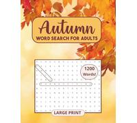 Autumn Word Search for Adults: 75 Themed Word Search Puzzles by Station Annspiration (Colors of Autumn)