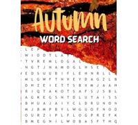 Autumn Word Search For Adults: Puzzle Book for Adults & Seniors | Challenging Brain Games for an Active Mind