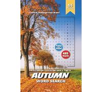 Autumn Word Search Puzzle Book: Festive Word Searches Filled with Pumpkin Pies, Chestnuts & Autumn Nights | 6x9 Inches, 110 Pages | Over 50 Relaxing ... Companion for Fall Evenings & Family Fun!