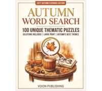 Autumn Word Search - Volume 1: Cozy Autumn Evenings