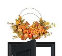 Autumn Wreaths Front Door - 20 Inch Maple Leaf | Hydrangea & Berry