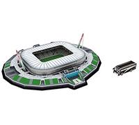 Auveach Rompecabezas Tridimensional 3D Famoso en Todo el Mundo Campo de fútbol Puzzle para Adolescentes Juguete con Inserción de Hechizo de Bricolaje (Juven Stadium(Italia))