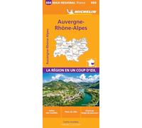 Carte Régionale Maxi - Auvergne-Rhône-Alpes