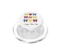 Auvergne Rhône Alpes Coquette Bow Girls PopSockets PopGrip para MagSafe