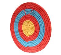 AUVIM - Diana para tiro con arco de paja, sólida, hecha a mano, para arco recurvo, arco compuesto o arco largo, 50,8 cm, diana tradicional para niños, jóvenes, adultos