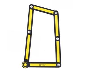 Auvray Antivolo Plegable 85 cm con Soporte para Adulto, Unisex, Negro, Talla única