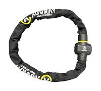 AUVRAY - Candado para bicicleta con cadena C·BLOC PRO ALERT - Certificado ART 4327 - Alarma de 120 dB - Nivel de seguridad 8/10 - Recomendado por las aseguradoras - Cadena de acero cementado Ø10 mm