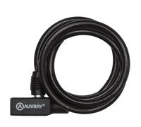 auvray spek150auv08 Bicicleta candados, L: 1500 mm - Diámetro: 8 mm, Amarillo