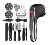 auvstar 10 in 1 Lima Electrica Pies Durezas,1200 mAH Limador de Durezas Electrico, Recargable Quita Durezas para Pies,Lima Pies Electrica,Pantalla LED Estanca IPX6