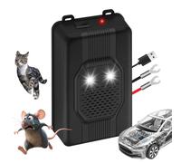 auvstar Ahuyentador de Ratas,Ahuyentador de Ratones con luz Intermitente,Ultrasonido Ratas Alimentación Batería de Coche 12 V, USB o Baterías AA, Repelente Ratas Coche para Autos,Garaje Jardín 1PC