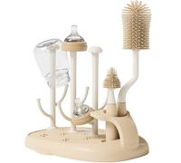auvstar Escurre Biberones, Seca Biberones,Escurridor de biberones,Soporte para secar biberones,Bandeja de Secado para Biberones,Estante para Secar los Biberones del Bebé,Fácil Montaje y Desmontaje