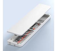 auvstar Kit Limpieza Teclado con Reposabrazos,22 en 1 Kit Limpieza PC Multifuncional Portátil,Limpieza Electrónica,Cepillo de Limpiador Teclado para Laptop,Airpods,Teléfonos,Auriculares (Blanco)