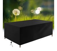 AUWUUA Fundas para muebles de patio, 90 x 70 x 85 cm, tamaño personalizable, fundas seccionales para muebles de jardín, impermeables y resistentes al viento, anti-UV, rectangular/cubo, juego de sofá