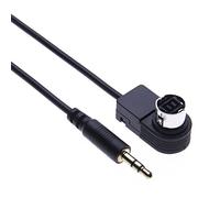 AUX Cable de Entrada Adaptador música Alpine Entrada AUX 3,5 mm Adaptador Compatible con Alpine/JVC estéreo IDA X100, X200, X300, X301, X303, X305, X311, X313
