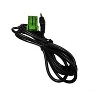 AUX-IN - Cable de extensión de audio macho a hembra de 3,5 mm para sistemas de radio CD Honda con camino de instalación de ajuste directo