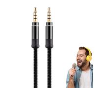 Aux Kabel - 1,5 M 3 M Länge Vergoldeter 3,5 Mm Stecker, Audiokabel Klinke, Stecker Auf Verbindung | Verwendung Für Lautsprecher Car Audio Kopfhörer HiFi Stereo Musik Auto Zuhause Unterhaltung