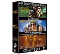 Aux origines de l'humanité, la trilogie - Coffret - L'odyssée de l'espèce + Homo Sapiens + Le sacre de l'homme [Francia] [DVD]