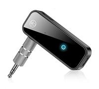 Aux - Receptor Bluetooth para coche, transmisor Bluetooth para TV, 4 en 1, receptor Bluetooth AUX, llave Bluetooth 5.0, manos libres Bluetooth para coche, función de reproducción con 3,5 mm AUX