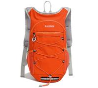 AUXDIQ 14L Mochila de Senderismo Ligera Mochila Trekking Mujer Hombre Mochilas para Viajes Excursiones Acampadas Montaña Naranja