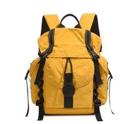 AUXDIQ 16L Mochila de Senderismo Ligera Mochila Trekking Mujer Hombre Mochilas para Viajes Excursiones Acampadas Montaña Amarillo