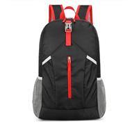 AUXDIQ 24L Mochila de Senderismo Ligera Mochila Trekking Mujer Hombre Mochilas para Viajes Excursiones Acampadas Montaña Negro