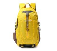 AUXDIQ 30L Mochila de Senderismo Ligera Mochila Trekking Mujer Hombre para Viajes Excursiones Acampadas Montaña (Amarillo)