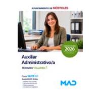 auxiliar administrativo / a. ayuntamiento de móstoles. temario vo lume