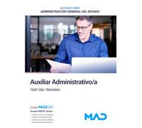 Auxiliar Administrativo/a de la Administración General del Estado (Acceso libre). Test