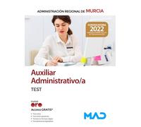 Auxiliar Administrativo/a de la Administración Regional de Murcia. Test