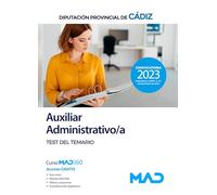 Auxiliar Administrativo/a. Diputación Provincial De Cadiz