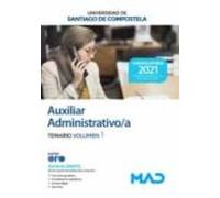 auxiliar administrativo/a de la universidad de santiago de compostela