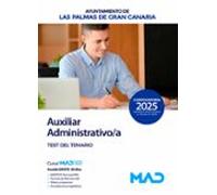 Auxiliar Administrativo/a del Ayuntamiento de Las Palmas de Gran Canaria. Test del temario