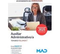 Auxiliar Administrativo/a Del Ayuntamiento De Zaragoza. Temario De Zar