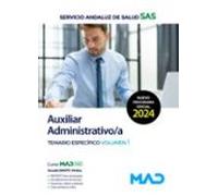 Auxiliar Administrativo/a Del Servicio Andaluz De Salud (sas) Temario