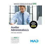 Auxiliar Administrativo/a del Servicio Andaluz de Salud. Test del temario