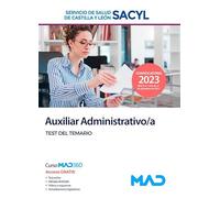 Auxiliar Administrativo/a. Test: Servicio De Salud De Castilla Y León