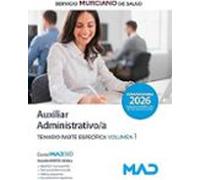 Auxiliar Administrativo / A Del Servicio Murciano De Salud (sms) Temar
