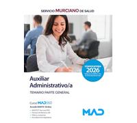 Auxiliar Administrativo/a del Servicio Murciano de Salud. Temario parte general