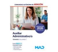 Auxiliar Administrativo/a. Temario Volumen 1. Comunidad Autónoma De Ar