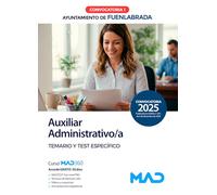 AUXILIAR ADMINISTRATIVO/A TEMARIO Y TEST ESPECIFICO 1 FUENL