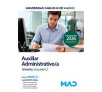 auxiliar administrativo / a. universidad carlos iii de madrid. te mari