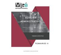 AUXILIAR ADMINISTRATIVO: CONSELLERIA DE SANIDAD UNIVERSAL Y SALUD PÚBLICA (OPOSICIONES SANIDAD GENERALITAT VALENCIANA)