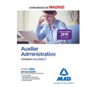 Auxiliar Administrativo De La Comunidad De Madrid: Temario (vol. 1)