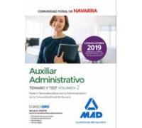 Auxiliar Administrativo De La Comunidad Foral De Navarra. Temario Y Te