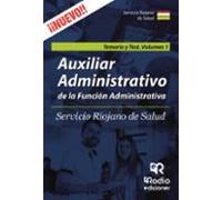 Auxiliar Administrativo De La Función Administrativa. Servicio Riojano