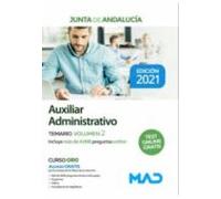 Auxiliar Administrativo De La Junta De Andalucía. Temario Volumen 2